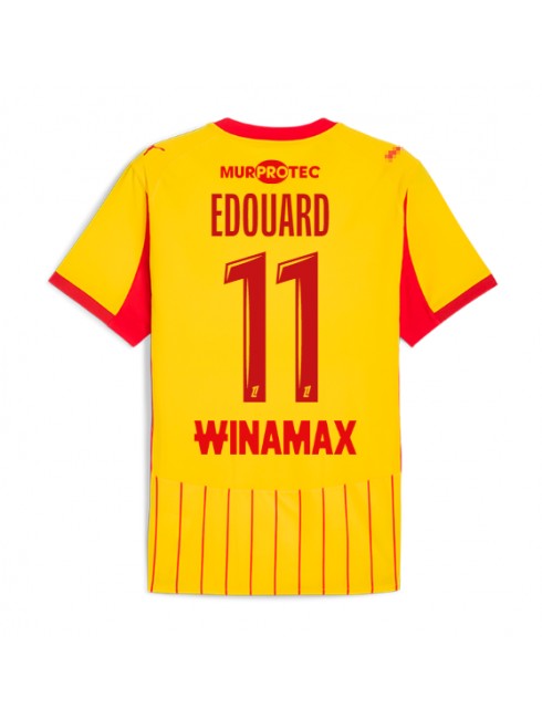 Moški Nogometna dresi replika RC Lens Odsonne Edouard #11 Domači 2025-26 Kratek rokav Moški Nogometna dresi replika RC Lens Odsonne Edouard #11 Domači 2025-26 Kratek rokav